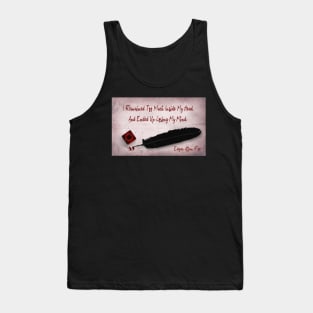 Losing One's Mind Tank Top